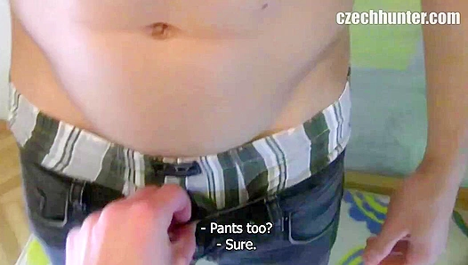 POV Fuck ~ Bubble Butt Czech Hottie Takes It Hard - XXX Gay