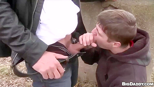 Rudy & Just Angelo ~ Shameless Public Anal Adventure