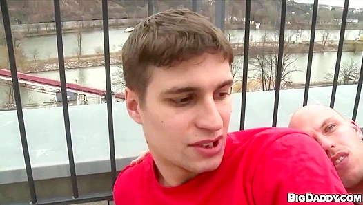 Rudy & Just Angelo ~ Shameless Public Anal Adventure