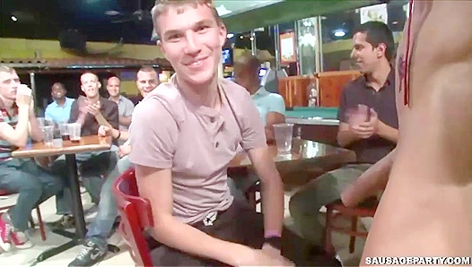 Club Sausage Party ~ Non-Stop Blowjobs & Hardcore Anal