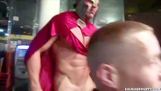 Club Sausage Party ~ Non-Stop Blowjobs & Hardcore Anal