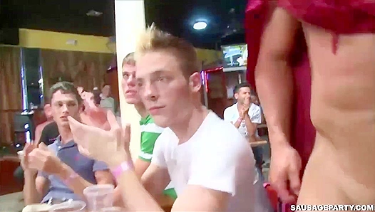 Club Sausage Party ~ Non-Stop Blowjobs & Hardcore Anal