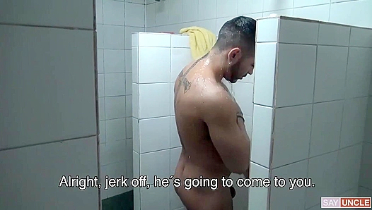 Amateur Latin Licho Gets Fucked Hard in the Shower