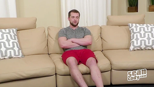 Tracey Strokes to His Sexy Reflection - Sean Cody