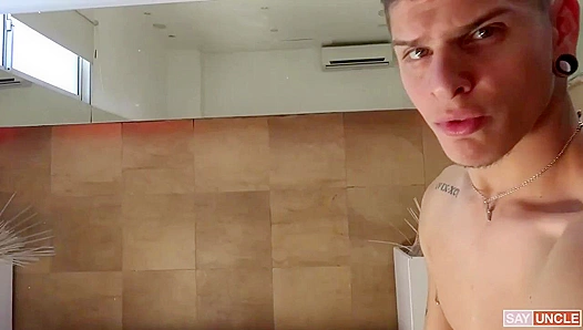 Tattooed Teen Takes It In The Ass ~ A Latin POV Anal Session