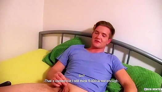 Czech Twink Gets Pounded Hard by European Stud