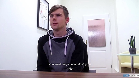 Cute Czech Teen Sucks Hung Cameraman -Dirty Scout