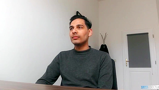 Chubby Nerd Cums Licking Master’s Feet - Filthy Scouts