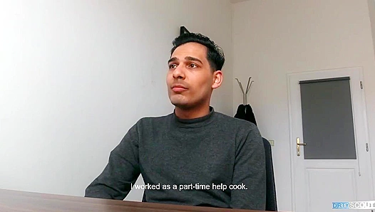 Chubby Nerd Cums Licking Master’s Feet - Filthy Scouts