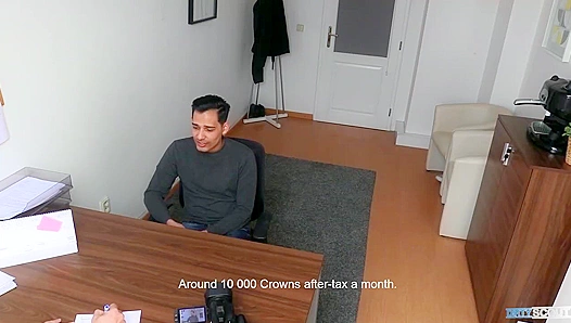 Chubby Nerd Cums Licking Master’s Feet - Filthy Scouts