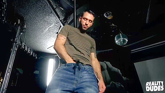 Latin Hunk Junior Strips Down and Strokes His Thick Dick - Reality Dudes