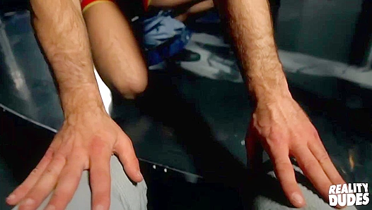 Latin Hunk Junior Strips Down and Strokes His Thick Dick - Reality Dudes