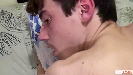 POV ~ Hairy College Boy Gets Fucked Hard by Latino Stud
