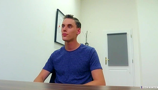 Dirty Scout ~ Brunette Twink Swallows Cum After Hard Anal