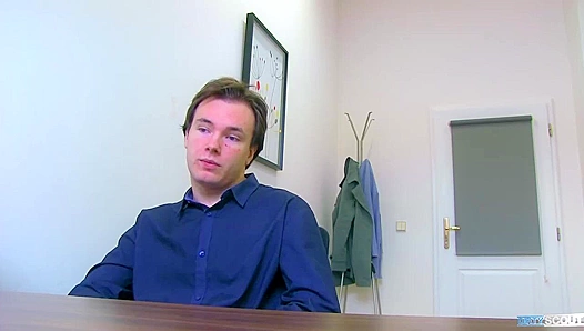 Chubby Cutie Gets His First Gay Anal Adventure - Dirty Scout