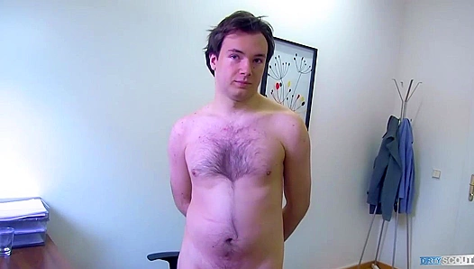 Chubby Cutie Gets His First Gay Anal Adventure - Dirty Scout