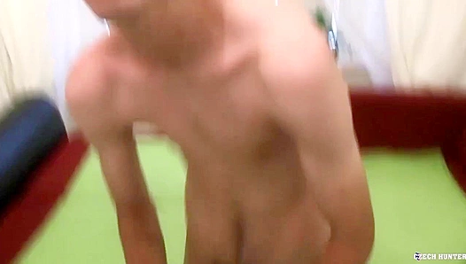 POV ~ Dark-Haired Twink Rides the Cameraman Hard - XXX Gay