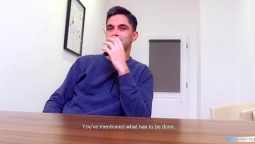 Hairy-Legged Hunk Gets Ass-Fucked During Dirty Casting