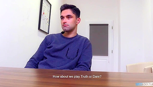 Hairy-Legged Hunk Gets Ass-Fucked During Dirty Casting