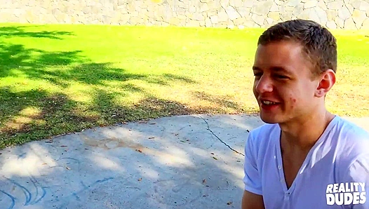 POV ~ Blonde Twink Ian Levine Gets Fucked Hard - Str8 Chaser