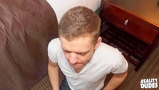 POV ~ Blonde Twink Ian Levine Gets Fucked Hard - Str8 Chaser