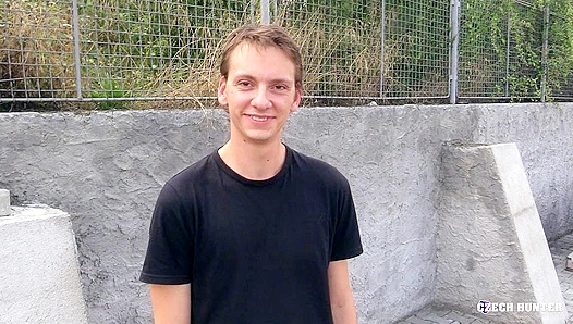 Czech Hunter ~ Bubble Butt Twink Gets Bareback Anal In The Woods