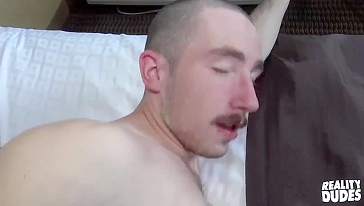 Str8 Bald Dude Fucks for Cash - Hungry for Bucks