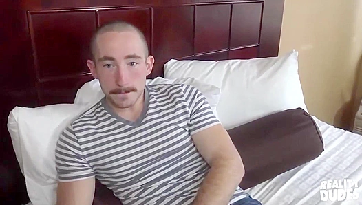 Str8 Bald Dude Fucks for Cash - Hungry for Bucks