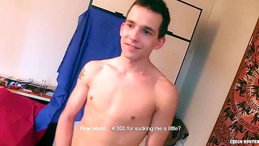 Shy Czech Boy Spreads Wide for Hard Cock - XXX Gay