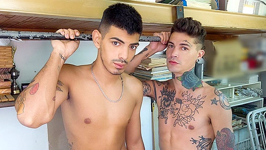Kendro & Nano ~ Hot Latino Twinks Fuck After Work - Reality Dudes