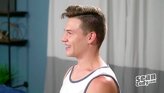 Kace Strokes His Massive White Cock - Sean Cody Exclusive