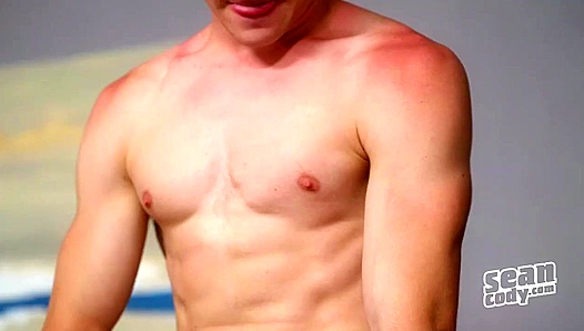 Kace Strokes His Massive White Cock - Sean Cody Exclusive