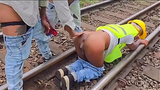 Workers had hot sex with the boss during lunch break (TEASER)