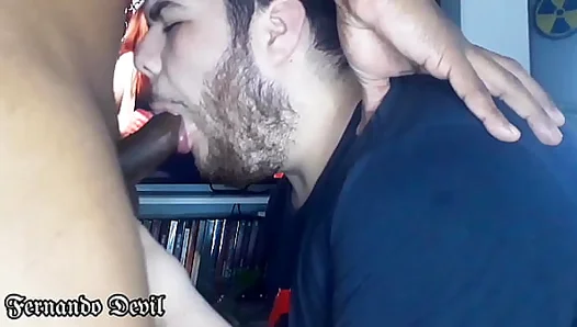 preview - young hairy guy, black trucker with a thick dick, and the well-endowed driver