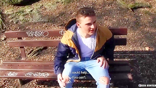 Czech Hunter Pounds Thick Booty Brunette's Tight Bum