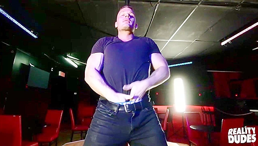 Beefcake Stripper CharlesKnight Teases His Cock - Reality Dudes