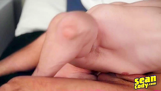 Hot Latin Hunk Angelo Pounds Jesse's White Ass - Sean Cody