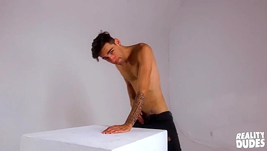 Lucas James Strips Down ~ Skinny Cock & Ass Tease - Reality Dudes