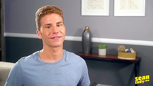 Sean Cody ~ Ginger Bubble Butt Elton Strokes His Hard Cock