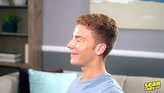 Sean Cody ~ Ginger Bubble Butt Elton Strokes His Hard Cock