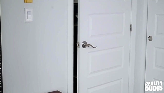 Str8 Chaser ~ Ryan Bones Dildos and Fucks Adam Awbride's Twink Ass