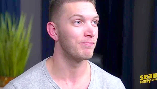 Kasey's Inked Body Explodes On Camera ~ Slim Gay Tattoos & Cum - Sean Cody