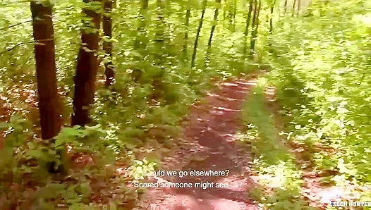 Wild Woods Rawfuck ~ Long-Haired Czech Twink Gets Rough