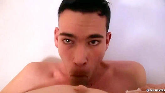 Hairy Amateur Sub Gets Sodomized by Czech Hunter