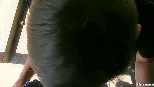 POV ~ Nerdy Twink in Glasses Gets Fucked Wild in the Woods - XXX Gay