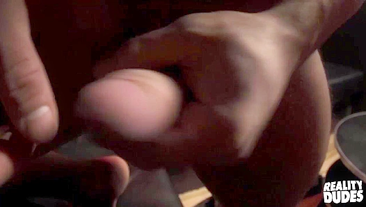 Muscular Stripper Teases and Masturbates Beside You - Reality Dudes