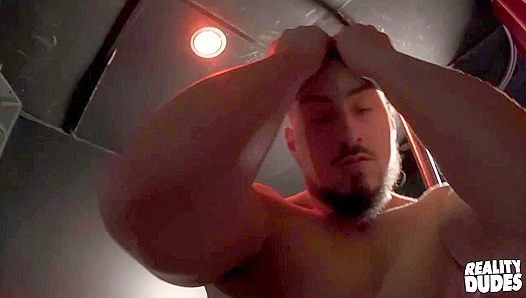 Muscular Stripper Teases and Masturbates Beside You - Reality Dudes