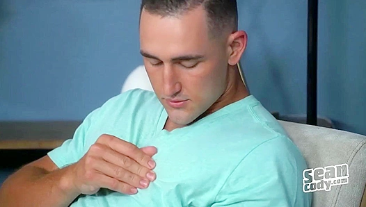 Lanky Hunk Romeo Strokes His Hard Boner - Sean Cody