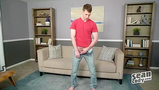 Angelo's Dark Desires ~ Cumming Hard on the Bed - Sean Cody