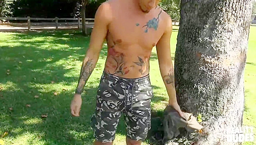 Str8 Guy Vincent O'Reilly Gets Fucked for the First Time - Gay Anal Debut